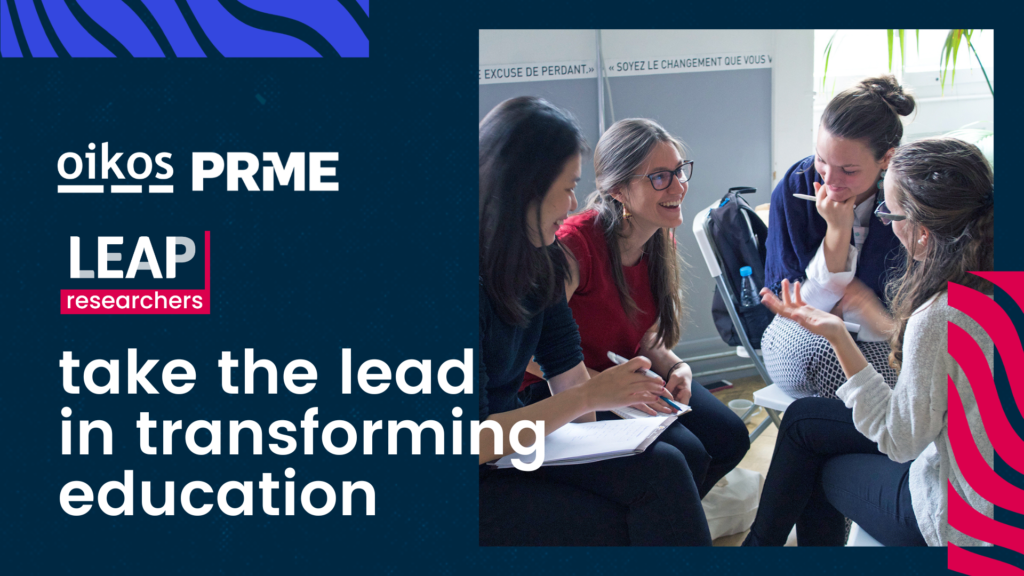 oikos and PRME team up: Call for LEAP Researchers 2024 - oikos ...