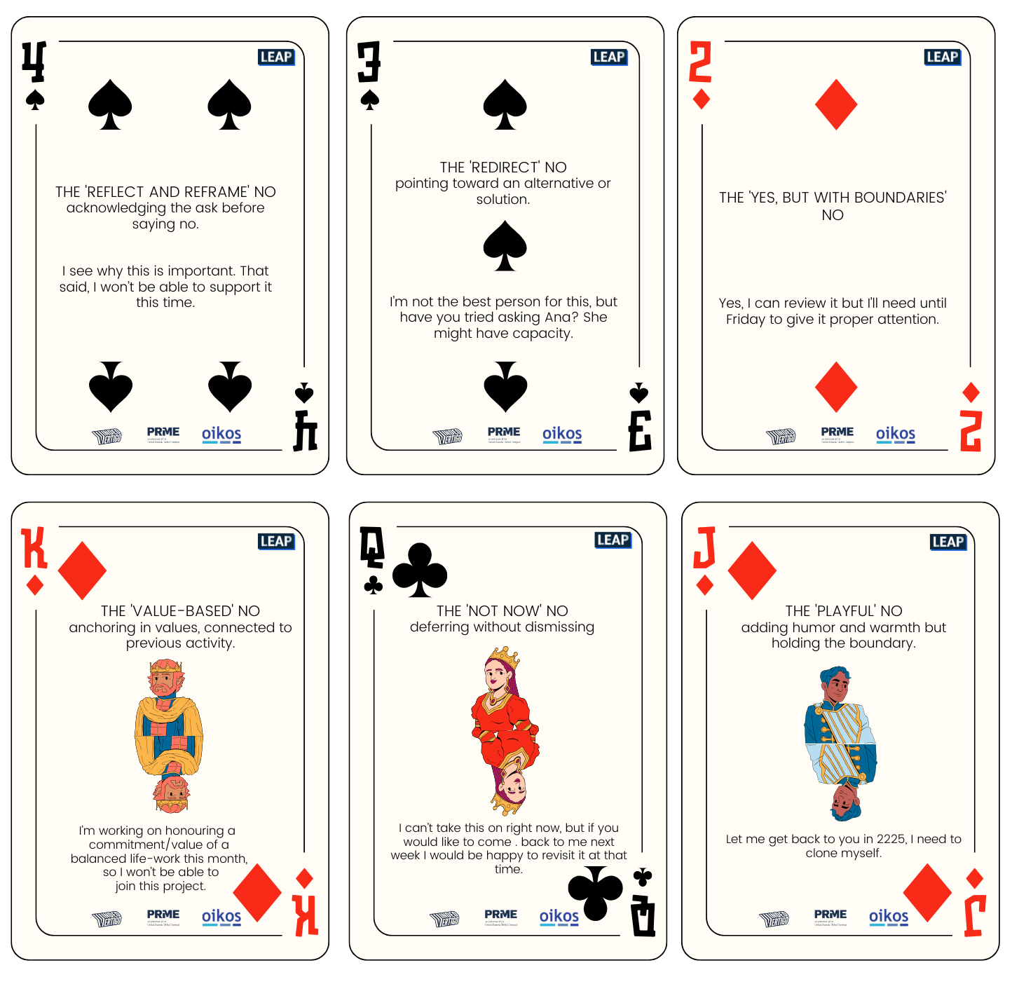 You can practice defining values and boundaries on your own with these cards.